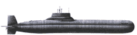 Ракетный подводный крейсер стратегического назначения проекта 941 'Акула/Тайфун'