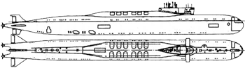 Схема перспективного РПКСН 4-го поколения проекта 955